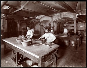 Cooks Working in the Kitchen at Maillard